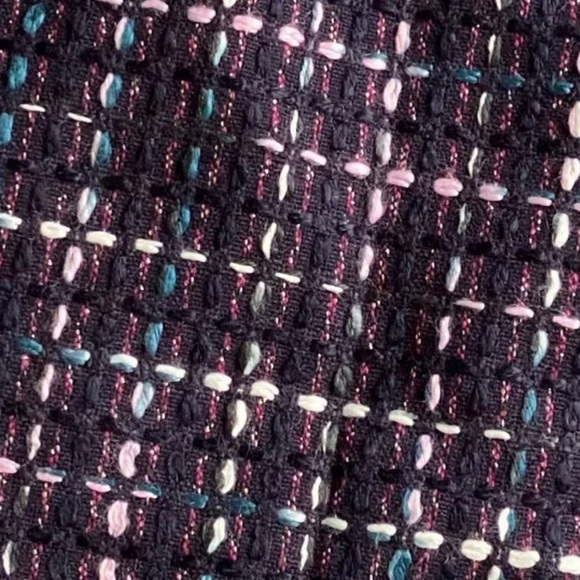 Loft Tweed Skirt in Blue, Black and White - Picture 2 of 4